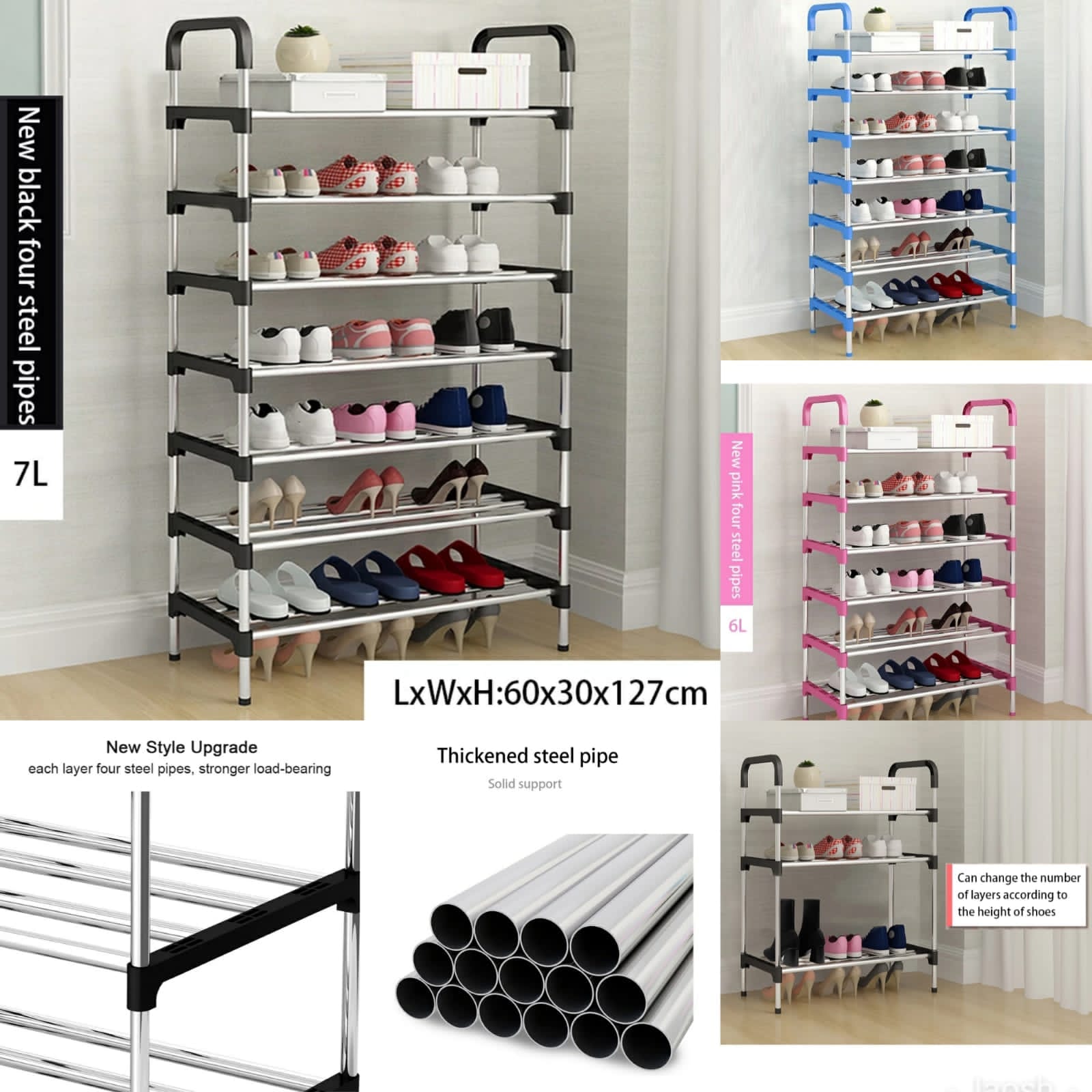 7-Layer Executive Shoe Rack