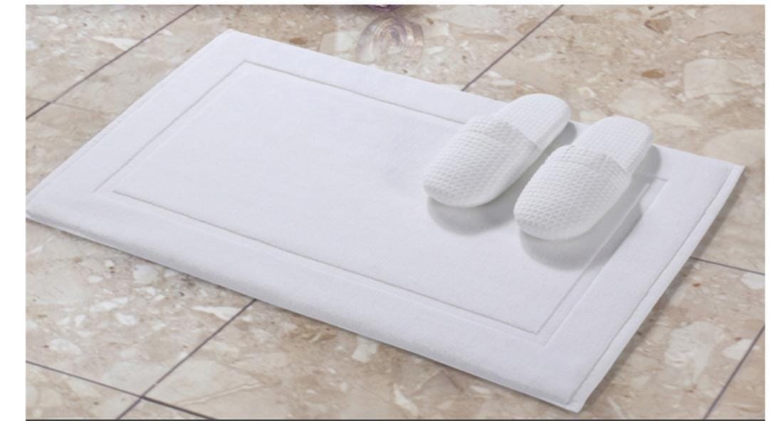 Heavy Cotton Bathroom Floor Mat 50x80cm