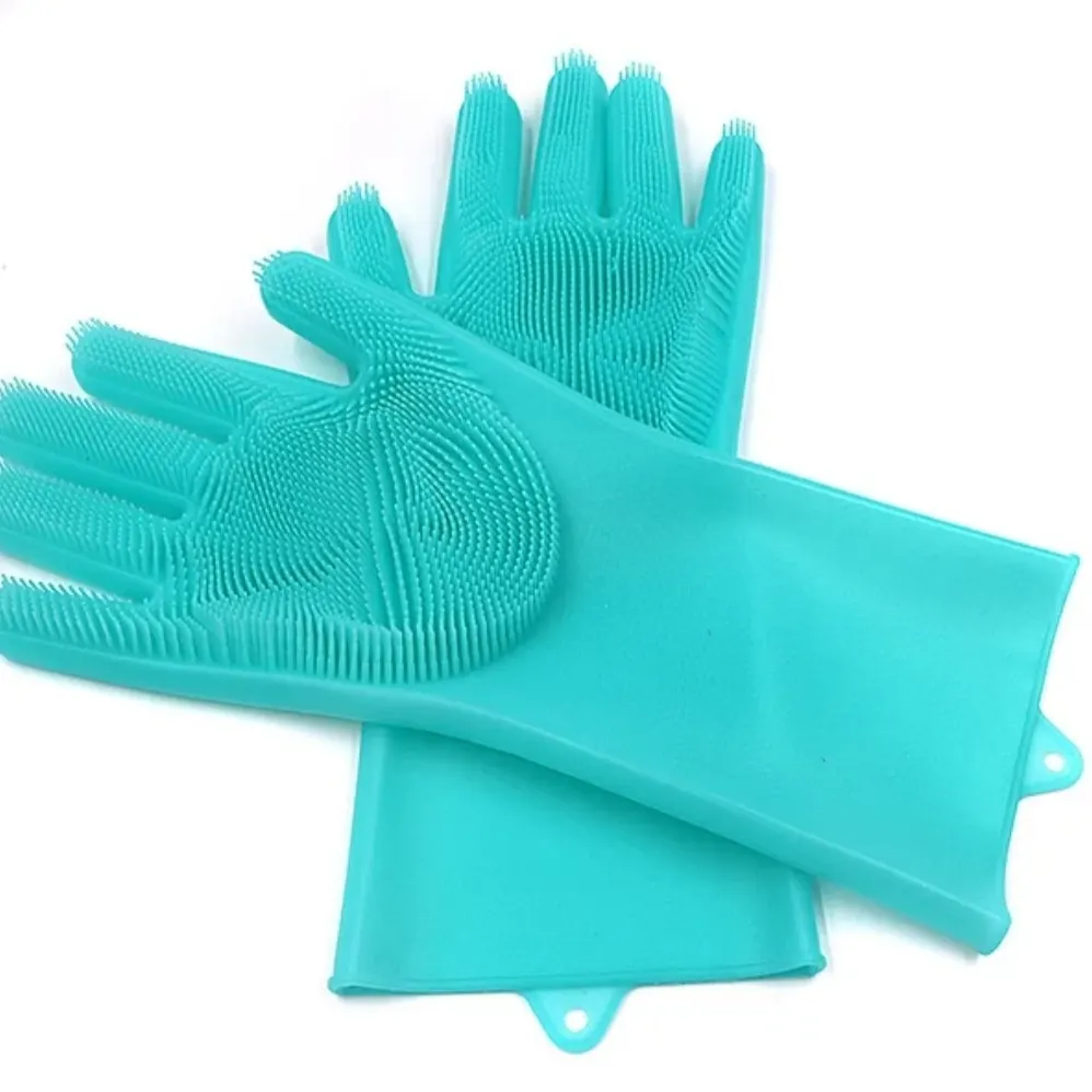 Silicone Cleaning Hand Gloves