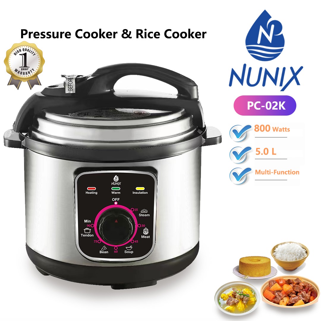 Nunix PC-02K Electric Pressure Cooker