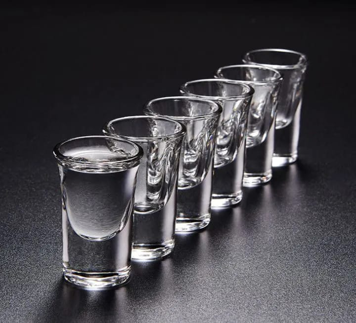 6-Piece Tot Glass Set 25ml