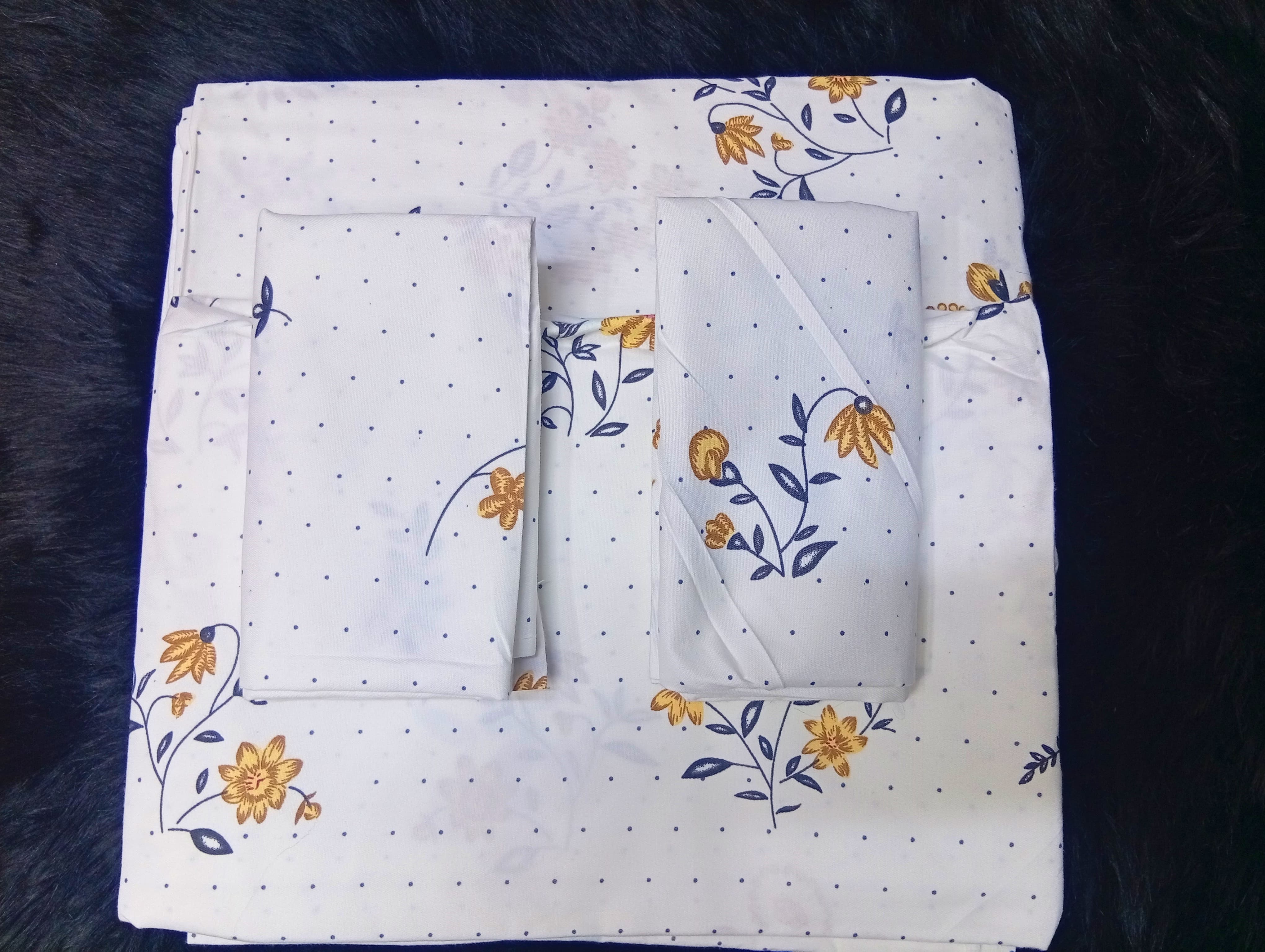 4-Piece Cotton Bedsheet Set