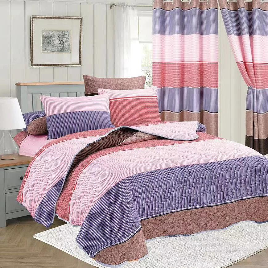 7-Piece Woolen Duvet and Curtain Set
