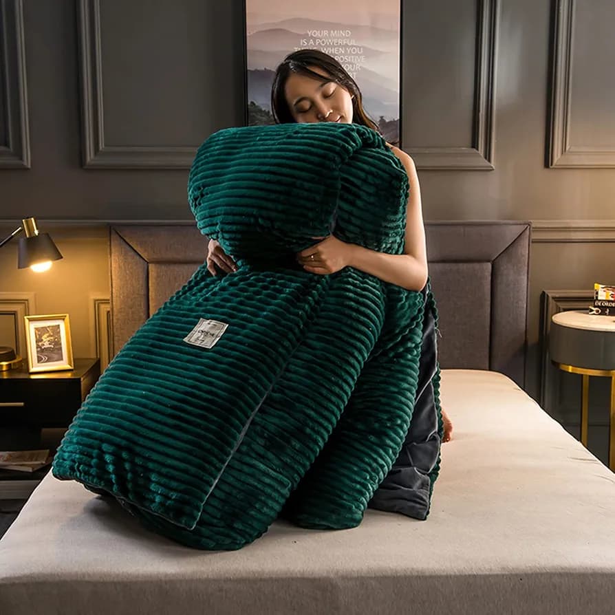 Single Plush Velvet Duvet