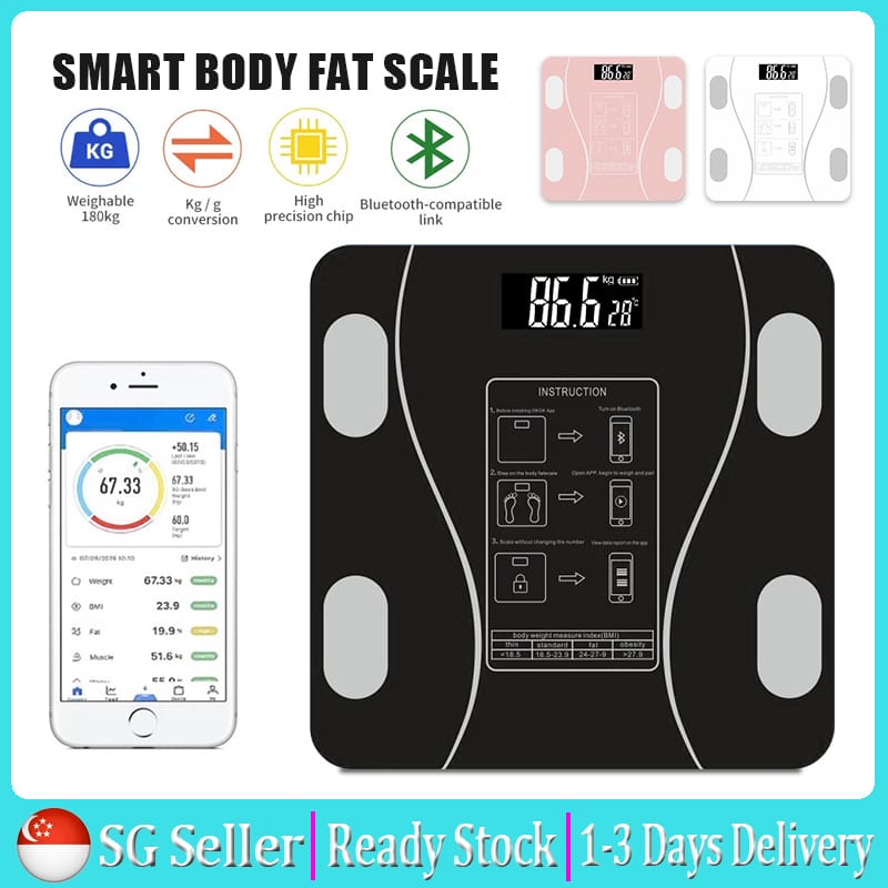 Bluetooth Digital Weighing Scale 180kg