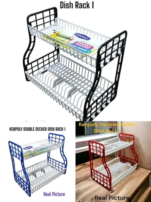 Kenpoly 2-Tier Double Decker Dish Rack