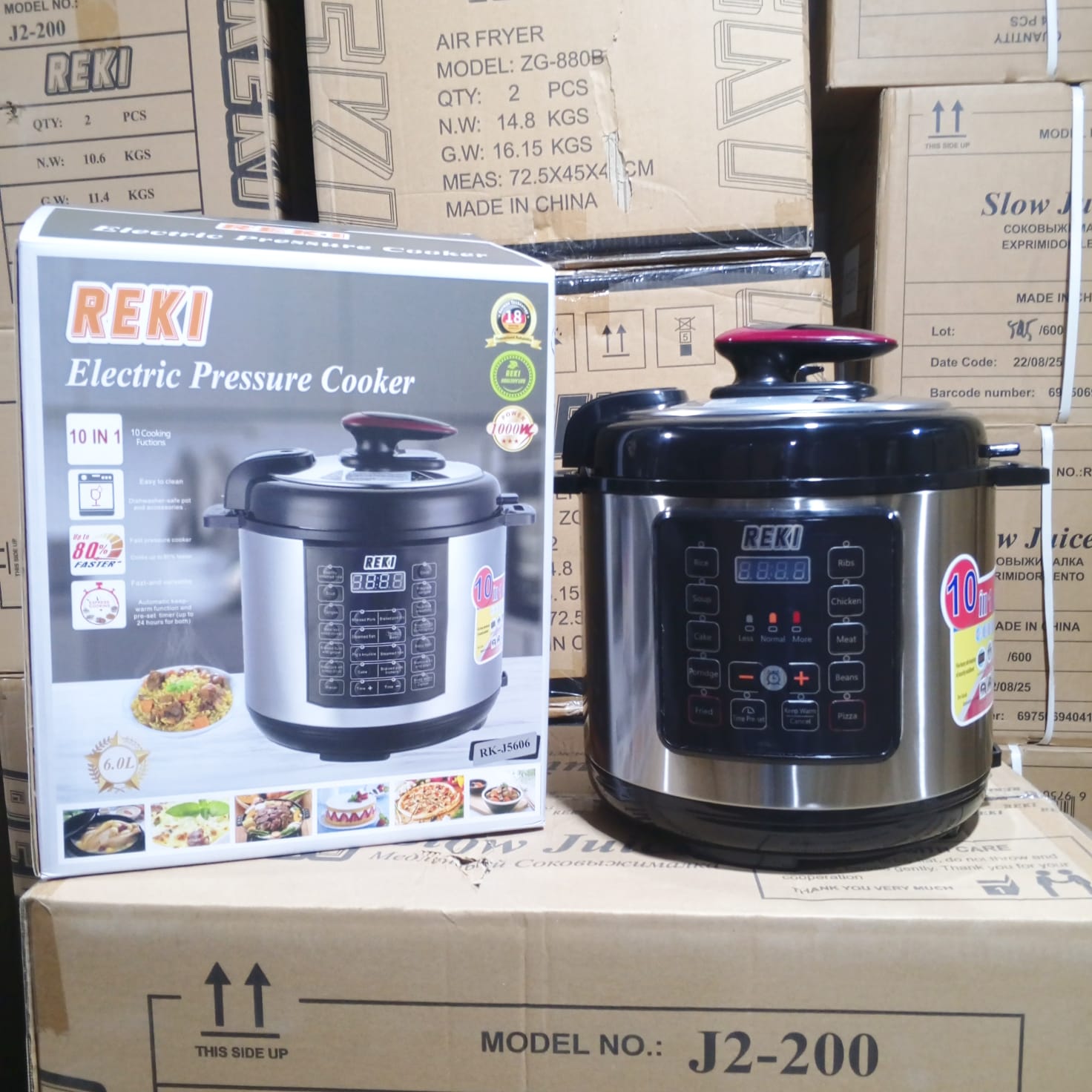 Reki 6L Electric Pressure Cooker