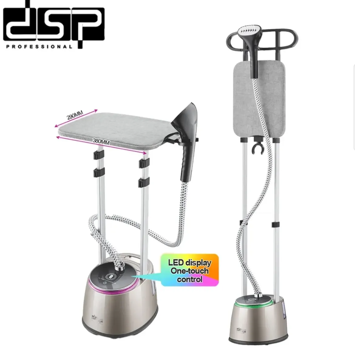 DSP 2-in-1 Flat and Hanging Garment Ironing Station