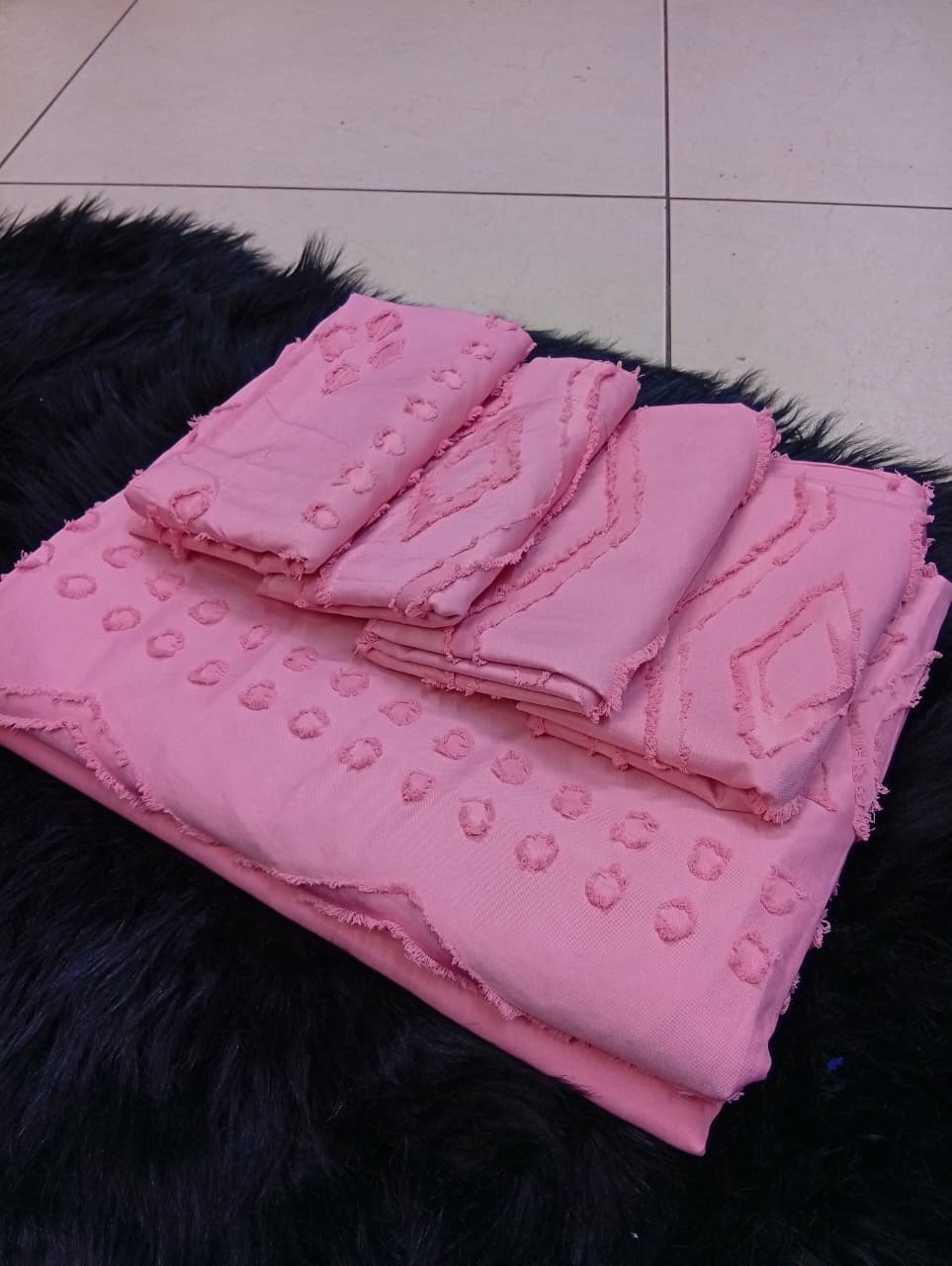 Tufted Duvet Cover Set 6x7