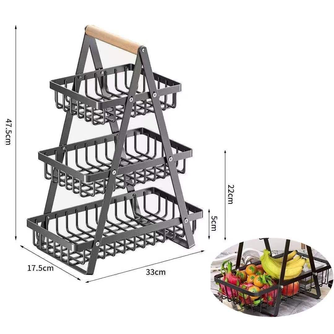 3-Layer Fruit Rack