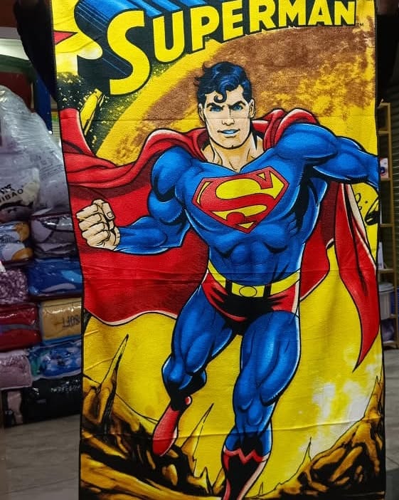 Cartoon Themed Kids Bath Towel 70x140cm