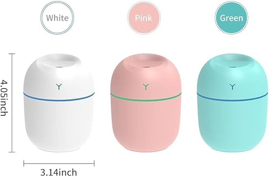 220ml USB Colourful Egg Humidifier